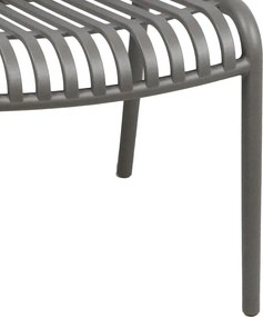 Καρέκλα Zoi pakoworld pp σε ανθρακί απόχρωση 42x58x79εκ