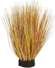 Τεχνητός Θάμνος Grass 21171 30x20x65cm Yellow-Brown GloboStar PVC