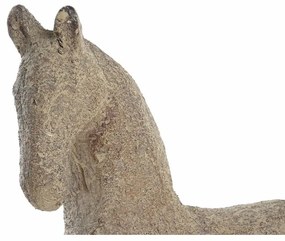 Διακοσμητική Φιγούρα DKD Home Decor Άλογο Ρητίνη Αποικιακό (54 x 19 x 50 cm)