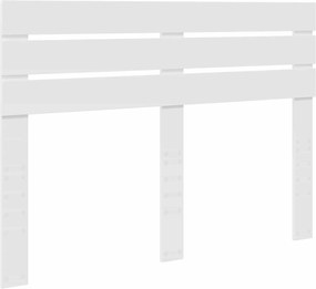 vidaXL Κρεβάτι Αποθήκης Λευκό 140 x 200 cm Επεξεργασμένο ξύλο