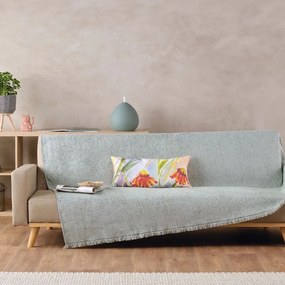 Ριχτάρι Tura 19 Mint Kentia Τριθέσιο 180x300cm Ακρυλικό,Βαμβάκι, Polyester