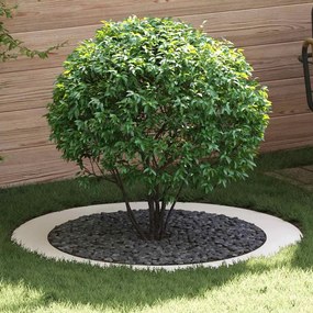 vidaXL Flat Δαχτυλίδι Δέντρου, 5 τεμ, Λευκό, Ø90/120 εκ, Χάλυβας.