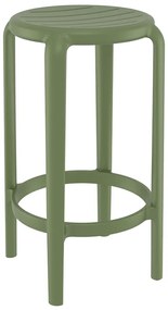 SIESTA TOM 65εκ. ΣΚΑΜΠΟ OLIVE GREEN ΠΟΛ/ΝΙΟΥ 36X36X65εκ.20.0789