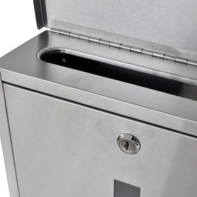 Γραμματοκιβώτιο Διπλό με Βάση από Ανοξείδωτο Ατσάλι