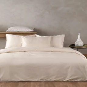 Σεντόνια Empress 12 (Σετ 4τμχ) Beige Kentia Υπέρδιπλo 240x270cm 100% Βαμβακοσατέν