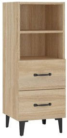 vidaXL Ντουλάπι Sonoma Δρυς 34,5x34x90 εκ. από Επεξεργασμένο Ξύλο