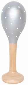 Jabadabado Ξύλινη Μαράκα Με Αστεράκια Ασημί JB-M14095