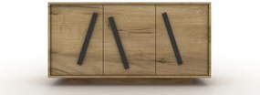 Μπουφές Soho 3, 150x50x78, Χρώμα Whiskey, Μελαμίνη