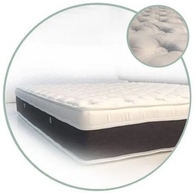 Achaia Strom Στρώμα Achaia Strom Olive Oil Air Foam Latex 2 σε 1 (Ορθοπεδικό - Ανατομικό) με ανώστρωμα ημίδιπλο 130x190x30cm AC-100.00.328