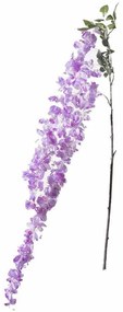 Τεχνητή Κρεμαστή Γλυσίνια 0151-7 25x180cm Purple Supergreens Πολυέστερ