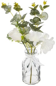 Τεχνητό Μπουκέτο Λουλουδιών Σε Βάζο (Φ22x41) A-S Eucalyptus 168546