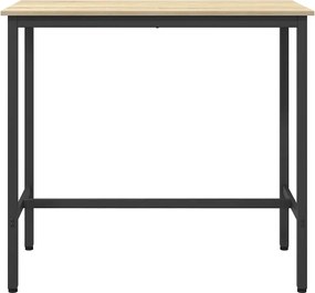 vidaXL τραπέζι Δρύς Sonoma 100 x 50 x 90,5 εκ