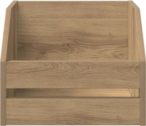 vidaXL Κουτί Άλμπουμ Βινυλίου 2 τμχ. Artisan Δρυς 38 x 30 x 29 εκ