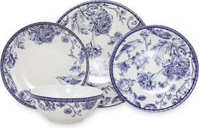 Dinner Set (24 Pieces) ZG24Y2420939016 Blue
White