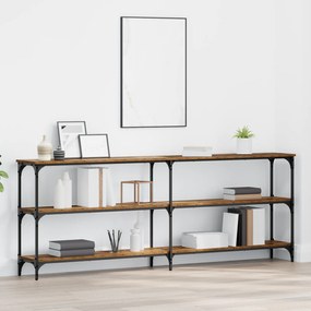 vidaXL Τραπέζι Κονσόλας  Παλαιό Ξύλο 200x29x75 εκ. Μηχανικά Ξύλα