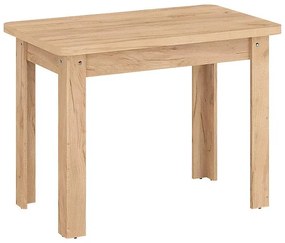 Dining table Celeste melamine in oak color 100x60x73.5cm 100x60x73.5 εκ.