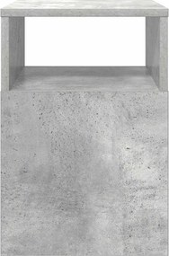 vidaXL End Table 2 pcs Σκυρόδεμα Γκρι 30,5 x 30 x 45 εκ