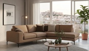 Γωνιακός καναπές Senso-Αριστερή-250φ 180β εκ.-MInk