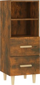 vidaXL Ντουλάπι Καπνιστή Δρυς 34,5 x 34 x 90 εκ. Επεξεργασμένο Ξύλο