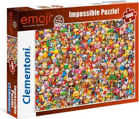 Clementoni Παζλ Impossible Emoji 1000 τμχ