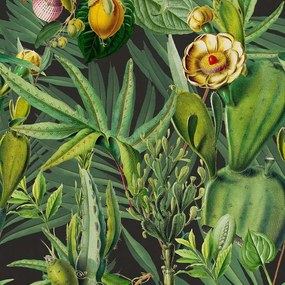 Ταπετσαρία Luscious Flora WP20518 Green-Yellow-Black MindTheGap 52x300cm
