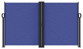 vidaXL Σκίαστρο Πλαϊνό Συρόμενο Μπλε 140 x 600 εκ.