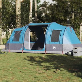 VidaXL Σκηνή Κάμπινγκ Τούνελ 4 Ατόμων Αδιάβροχη Μπλε