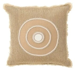 Μαξιλάρια J-line  COUSSIN CERCLE IBIZ CO BLA/BEI (49.5x49.5x4cm)