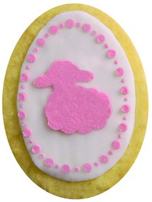 Σετ πασχαλινών διακοσμήσεων Dr.Oetker 1879, 5 τεμάχια, 4 διακοσμήσεις, 1 καλούπι, Ανοξείδωτο ατσάλι, Ασημί