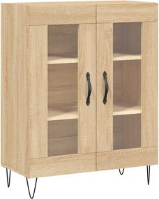 vidaXL Ντουλάπι Sonoma Δρυς 69,5 x 34 x 90 εκ. από Επεξεργασμένο Ξύλο