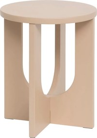 Βοηθητικό Τραπεζάκι (Φ40x50.5) A-S Bloom Hazelnut 206046C