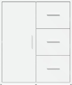 vidaXL Βοηθητικό Ντουλάπι Λευκό 60x31x70 εκ. από Επεξεργασμένο Ξύλο