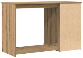 vidaXL γραφείο  με αποθηκευτικά χώρο Artisan Oak 50x115x75 εκ Επεξεργασμένο ξύλο