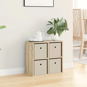 vidaXL Πλαϊνό γραφείο Δρύς Sonoma 49,5 x 22 x 47 εκ