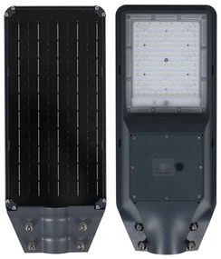 Ηλιακός Προβολέας Δρόμου LED STREET SOLAR LUMINAIRE 50W 4.000K IP65 85°x160° Ra≥80 ACA LANE5040