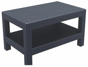 Siesta   Monaco/ST Dark Grey 92x57cm* Table  metax-01-00-0620 διάστ.92.0000 x 57.0000 x 45.0000