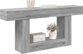 vidaXL Γκρι Σονομά 160 x 30 x 74 εκ