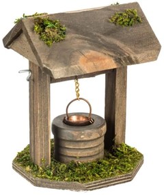 Διακοσμητική Μινιατούρα Πηγάδι Fééric Lights & Christmas με διαστάσεις 9x9x11.5cm