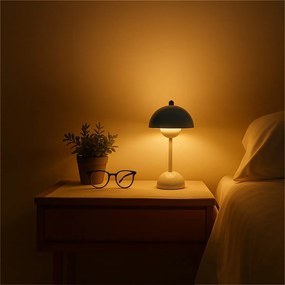 Επαναφορτιζόμενο Επιτραπέζιο Φωτιστικό Costa 3W 3CCT Λευκό