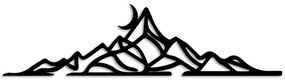 Διακοσμητικό Τοίχου Landscape 891TNL3315 68x16cm Black Wallity Μέταλλο