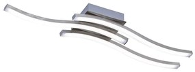 Φωτιστικό Οροφής -Πλαφονιέρα Route R62473107 3x5W Led 12x56x7cm 3000K Nickel RL Lighting Metal