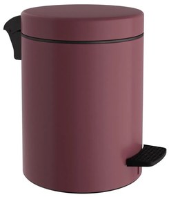 Κάδος Απορριμμάτων 5lt 05-096-153 Bordeaux Matte Pam&Co Stainless Steel