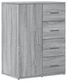 vidaXL Μπουφές Γκρι Sonoma 59x39x80 εκ. από Επεξεργασμένο Ξύλο