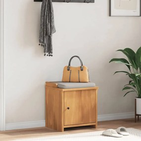 vidaXL Πάγκος διαδρόμου &quot;SANDNES&quot; 45x40x50 εκ.Πεύκο μασίφ ξύλο