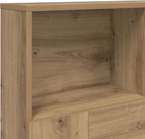 vidaXL Κεφαλάρι Με Αποθηκευτικό Χώρο 120x19x103,5 εκ. Επεξ. Ξύλο