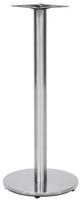 Πόδι Τραπεζιού Bistro Ασημί Ø45x107 εκ. από Ανοξείδωτο Ατσάλι