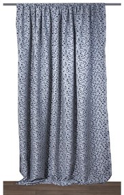 Κουρτίνα Mε Τρέσα 6146 Grey Viopros 140X270cm Πολυέστερ