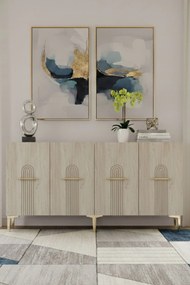 Console Ida 150 - White, Travertine, Gold White
Travertine
Gold