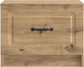 vidaXL Τραπεζάκι σαλονιού Artisan Δρυς 49 x 50 x 37 εκ.