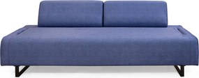 3-Seat Sofa-Bed Infinity with Side Table - Blue Blue